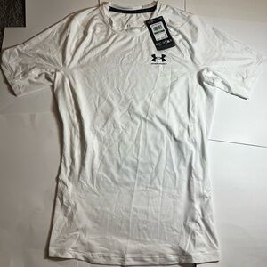 NWT Under Armour Men's L White Compression Shirt